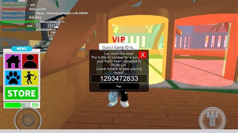 gucci gang roblox id code.